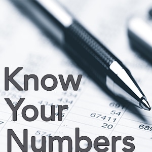 Know Your Numbers Pen and Paper