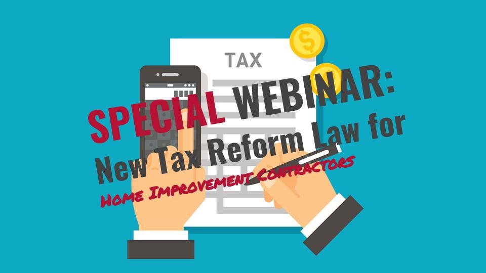 CCN 2018 Webinar on Tax Reform Law Image
