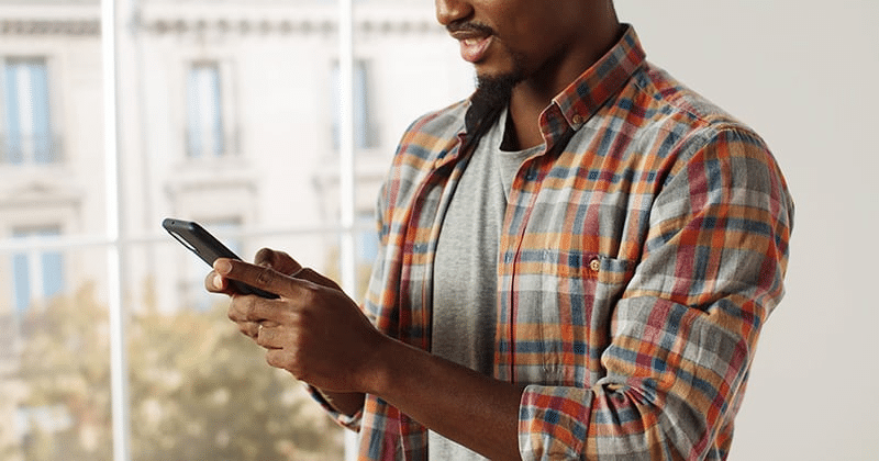 contractor creating social media content